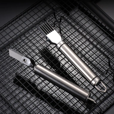 Dao chẻ hành lá đa năng 6 lưỡi thép không gỉ - Dụng cụ cắt hành tỏi tiện lợi 26.900 VND