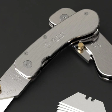 Dao gấp inox thép không rỉ, chống rỉ sét, hỗ trợ rọc giấy - Bền đẹp, thích hợp đi phượt, giảm còn 99.000đ 4