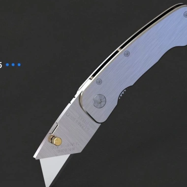 Dao gấp inox thép không rỉ, chống rỉ sét, hỗ trợ rọc giấy - Bền đẹp, thích hợp đi phượt, giảm còn 99.000đ 6