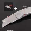 Dao gấp inox thép không rỉ, chống rỉ sét, hỗ trợ rọc giấy - Bền đẹp, thích hợp đi phượt, giảm còn 99.000đ 9