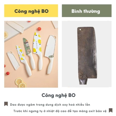 Dao gọt hoa quả chống gỉ, vỏ bao du lịch, in chuyển nhiệt xinh xắn – 65.000₫ 3