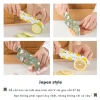 Dao gọt hoa quả chống gỉ, vỏ bao du lịch, in chuyển nhiệt xinh xắn – 65.000₫ 7