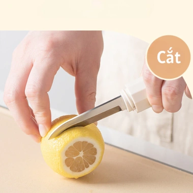Dao gọt hoa quả hai đầu 2 trong 1 Tomito – Nạo và cắt gọn, tiện lợi, giá 60.000 9