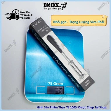 Dao Gọt Rau Củ Đa Năng 3 trong 1 Inox 304 Bền Đẹp An Toàn - Giá 43.649₫ 4
