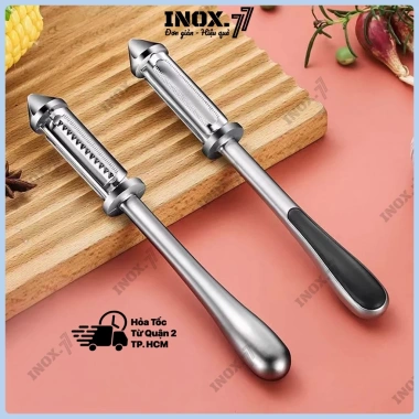 Dao Gọt Rau Củ Đa Năng 3 trong 1 Inox 304 Bền Đẹp An Toàn - Giá 43.649₫ 7