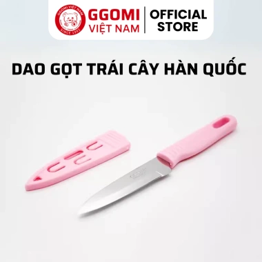 Dao gọt trái cây Hàn Quốc GGomi GG351P - Lưỡi siêu sắc, bao ABS, tiện du lịch, chỉ 55.000₫ 2