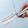 Dao Gọt Vỏ Hoa Quả Trái Cây Inox Cao Cấp Tay Cầm Công Thái Học Độ Bào Rau Củ Siêu Mượt Giá Ưu Đãi 38.860 7