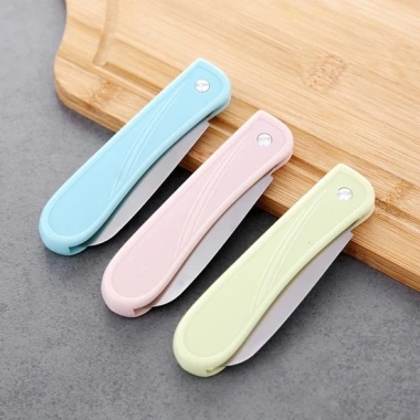 Dao Gọt Vỏ Trái Cây Gập Lưỡi THÉP R4 – Cắt Hoa Quả Tiện Dụng Du Lịch, Giá 11.000₫ 2