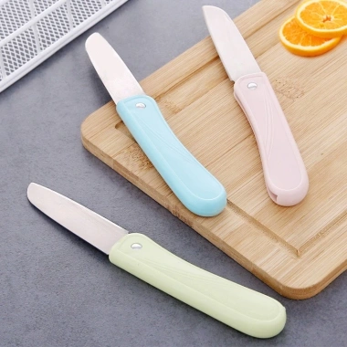 Dao Gọt Vỏ Trái Cây Gập Lưỡi THÉP R4 – Cắt Hoa Quả Tiện Dụng Du Lịch, Giá 11.000₫ 3