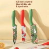 Dao kháng khuẩn họa tiết - bộ đa năng cắt rau, thái thịt, làm bếp, chỉ 40.000đ