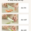 Dao kháng khuẩn họa tiết - bộ đa năng cắt rau, thái thịt, làm bếp, chỉ 40.000đ 5
