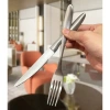 Dao muỗng nĩa inox 304 phong cách Đức cao cấp - hoàn thiện đẹp, giá chỉ 67.500đ - phụ kiện bàn ăn sang trọng 2