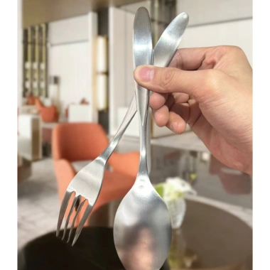 Dao muỗng nĩa inox 304 phong cách Đức cao cấp - hoàn thiện đẹp, giá chỉ 67.500đ - phụ kiện bàn ăn sang trọng