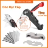 Dao Rọc Cáp Đa Năng DLX - Gấp Gọn, Lưỡi Siêu Sắc, Kèm Dao Rọc Giấy & Lưỡi Sơ Cửa, 32.000đ