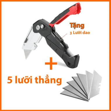Dao Rọc Cáp Đa Năng DLX - Gấp Gọn, Lưỡi Siêu Sắc, Kèm Dao Rọc Giấy & Lưỡi Sơ Cửa, 32.000đ 9 Dao Rọc Cáp Đa Năng DLX - Gấp Gọn, Lưỡi Siêu Sắc, Kèm Dao Rọc Giấy & Lưỡi Sơ Cửa, 32.000đ 9