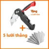Dao Rọc Cáp Gấp Gọn Chống Va Đập Lưỡi Siêu Sắc, Tặng Lưỡi Sơ Cua, Giá 26.000₫ 9