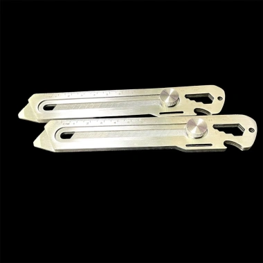 Dao rọc giấy 7 lưỡi SK5 18mm, thép không rỉ, dùng gia đình văn phòng dã ngoại 9