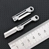 Dao rọc giấy rạch thùng gắn móc khóa thép không gỉ gấp gọn tiện dụng 75.000đ