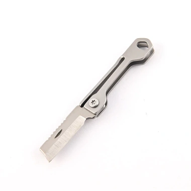 Dao rọc giấy rạch thùng gắn móc khóa thép không gỉ gấp gọn tiện dụng 75.000đ 2