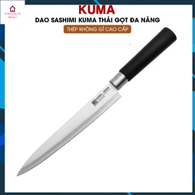 Dao Sashimi Kuma Nhật Thái đa năng – Thép không gỉ cao cấp, giảm giá 85.000