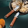 Dao tách mở hàu đa năng, khui nắp chai, cán gỗ sang trọng - Giá chỉ 45.000 VNĐ