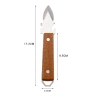 Dao tách mở hàu đa năng, khui nắp chai, cán gỗ sang trọng - Giá chỉ 45.000 VNĐ 6