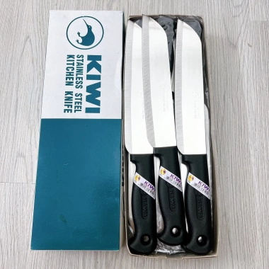 Dao Thái Lan KIWI cao cấp cán đen ĐỦ SIZE: Siêu sắc bén, tiện lợi, LOẠI 1