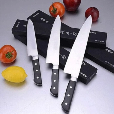 Dao Thái Sashimi Cắt Sushi Bản To Kiểu Nhật - Lưỡi sắc, cán nhựa đen, giảm giá, chỉ 231.800₫