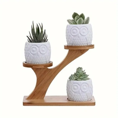 DARON Giá Để Bàn Hình Nhánh Cây - Kệ Tre Bảo Quản Hoa Mini, Trang Trí Nhà Cửa, 110.770₫