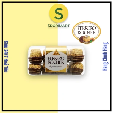 Date mới Kẹo socola Ferrero Rocher Đức 16-30 viên - Giá từ 327.600 giảm còn 252.000 VNĐ