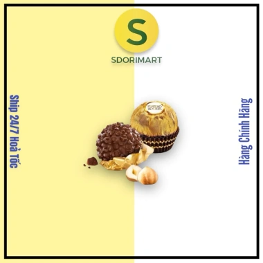 Date mới Kẹo socola Ferrero Rocher Đức 16-30 viên - Giá từ 327.600 giảm còn 252.000 VNĐ