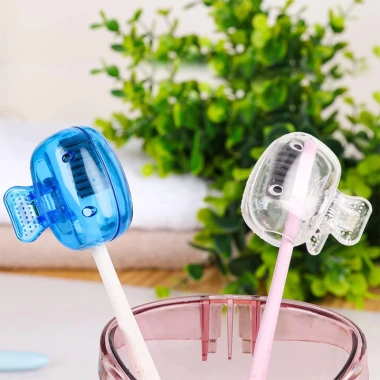 Đầu Bàn Chải Đánh Răng Du Lịch và Nắp Bảo Vệ Nhựa Di Động Giá Chỉ 1.000₫