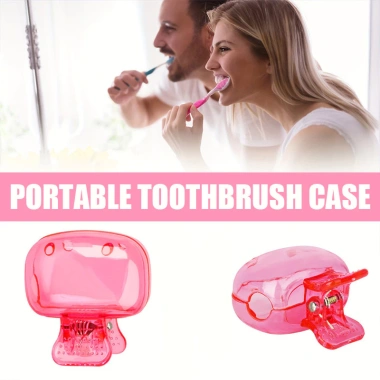 Đầu Bàn Chải Đánh Răng Du Lịch và Nắp Bảo Vệ Nhựa Di Động Giá Chỉ 1.000₫