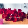 Đầu bông hoa đào nhung ánh kim 2 lớp cánh hottrend - Trang trí Tết siêu xinh, giá chỉ 160.000đ