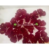 Đầu bông hoa đào nhung ánh kim 2 lớp cánh hottrend - Trang trí Tết siêu xinh, giá chỉ 160.000đ 3