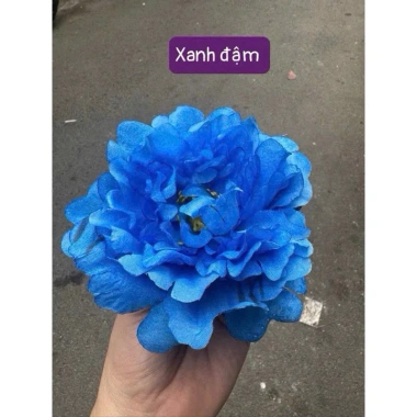 Đầu bông hoa giả đa dạng mẫu, size lớn 9‑12cm, làm oàn trang trí nhà cửa, chỉ 4.000₫
