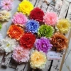 Đầu bông mẫu đơn lụa size đại 12cm - Trang trí giỏ quà Tết, giá ưu đãi 15.000 VND 2