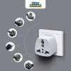 Đầu Chuyển Đổi 3 Chân Sang 2 Chân 220V - Phù Hợp Nhiều Thiết Bị, Giá 8.800 VND