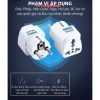 Đầu chuyển đổi phích cắm điện 3 chấu sang 2 chấu châu Âu - Tongkhosi2, giá chỉ 12.650 VND 8