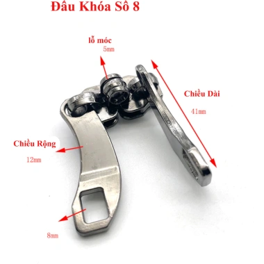 Đầu Củ Khóa Răng Cước 8 & 10 cho Ổ Khóa Nổi - Thay Thế Gãy Hỏng Vali, Giá 43.800đ 6