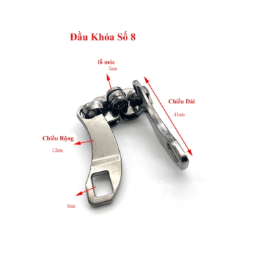 Đầu Củ Khóa Răng Cước 8 & 10 cho Ổ Khóa Nổi - Thay Thế Gãy Hỏng Vali, Giá 43.800đ 8