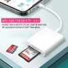 Đầu đọc thẻ nhớ SD TF cho điện thoại, tương thích iPhone và các thiết bị Apple, giá ưu đãi 79.000₫ 2