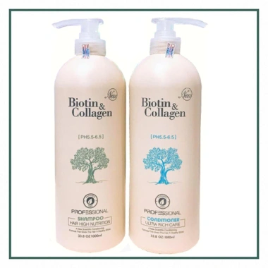 Dầu Gội Xả Biotin Collagen 1.000ml Hàng Chính Hãng - Giảm Giá Sốc 59.000₫