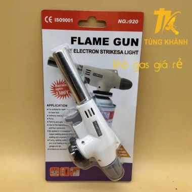 Đầu khò gas, đèn khò ga loại 1 có mồi lửa cho bình gas mini Giá ưu đãi 23.000 VNĐ