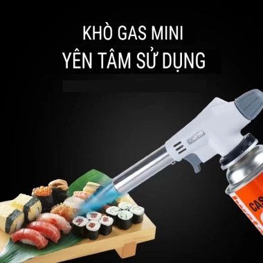 Đầu Khò Gas Mini Cầm Tay Tự Động Đánh Lửa Flame Gun Giá 37.000 VNĐ Tiện Lợi An Toàn
