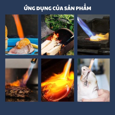 Đầu khò gas mini đồng chịu nhiệt 1.200°C – Gắn bình tiện lợi, đa năng cho bếp, hàn và mồi than BBQ, giá ưu đãi 48k 5