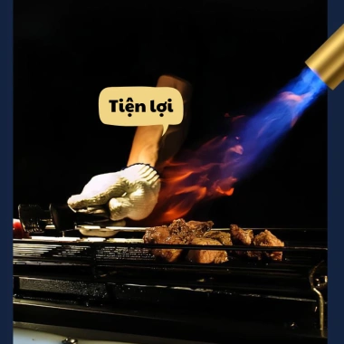 Đầu khò gas mini đồng chịu nhiệt 1.200°C – Gắn bình tiện lợi, đa năng cho bếp, hàn và mồi than BBQ, giá ưu đãi 48k 6