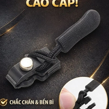 Đầu Khóa Kéo Thay Thế Nhanh - Zipper Đa Dụng cho Túi Xách, Vali, Áo Jacket, Giá 22.500₫