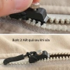 Đầu Khóa Kéo Thay Thế Nhanh - Zipper Đa Dụng cho Túi Xách, Vali, Áo Jacket, Giá 22.500₫ 3