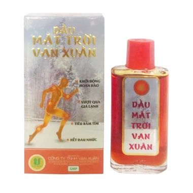 Dầu Mặt Trời Vạn Xuân 12ml - Giảm Đau Nhức, Bầm Tím, Say Tàu Xe, Cảm Cúm - 64.800đ